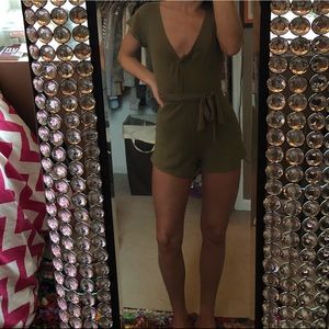 FREE PEOPLE wrap romper